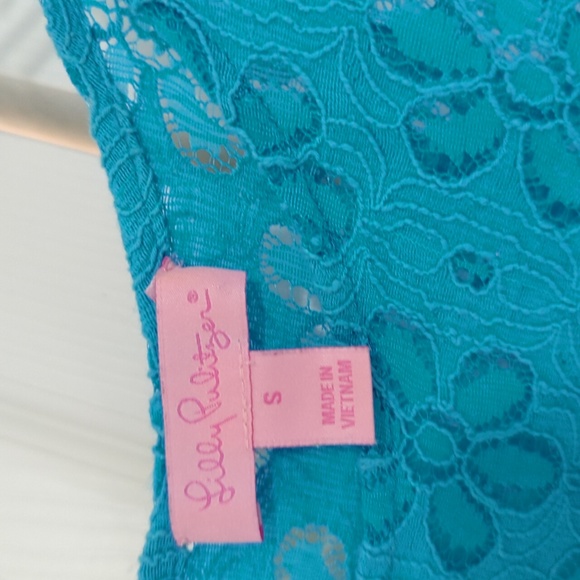 Lilly Pulitzer lace top - Picture 4 of 6